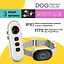 Електронний нашийник для середніх собак дресирувальний з трьома видами впливу DOBE DB900S, білий (101090) - мініатюра 2