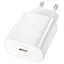 Мережевий зарядний пристрій Hoco N22 Jetta PD25W charger ( EU ) Білий - мініатюра 1