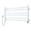 Электрический полотенцесушитель Navin Авангард 900x500 Sensor левосторонняя с таймером, белая 12-228153-3680, Белый, Левое, Электронный - миниатюра 1