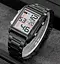 Мужские наручные часы Skmei 2206 (Черный с белым циферблатом) - миниатюра 4