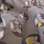 Комплект постільної білизни MirSon Бязь 20-0029 Funny mice 143x210 см сіро-жовтий (2200010266948) - мініатюра 4