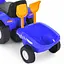 Електромобіль дитячий Bambi Трактор Racer M 6153B-4 та музичною панеллю синій - мініатюра 4