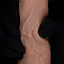 Фалоімітатор Dual Layered Silicone Cock 7" 18 см (коричневий) - мініатюра 23