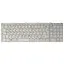 Клавиатура для ноутбука TOSHIBA Satellite C850, C870 белый, белый фрейм - миниатюра 1