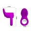 Эрекционное кольцо Pretty Love Cobra Penis Ring 7.6 см фиолетовый - миниатюра 4