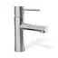Змішувач для умивальника Rea Tess chrom низький REA-B8801 Хром - мініатюра 2