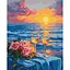 Картина по номерам Brushme Ужин на закате солнца - миниатюра 1