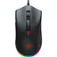 Мишка AOC GM530 ігрова, 16000dpi., 7кн., RGB PMW3389 Kailh switch чорна - мініатюра 1