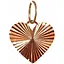 Золотая подвеска "Сердце". 440959А - миниатюра 1