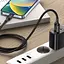 Кабель Proove Flex Metal USB-A to USB-C 2.4A 1m Black (CCFM20001201) [130338] - мініатюра 3