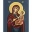 Алмазная мозаика Strateg ПРЕМИУМ Божья Матерь размером 30х40 см (HEG86029) - миниатюра 1