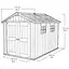 Садовый пластиковый домик Keter OAKLAND 7511 - миниатюра 7