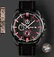 Мужские наручные часы Skmei 9181 Черные с красным - миниатюра 3