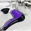 Фен для сушки волос Grunhelm GHD-519 мощный компактный дорожный 1200 Вт сиреневый с черным - миниатюра 7