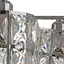 Люстра потолочная Brille в спальню E27 50W CH (BR-01 467S/5) - миниатюра 5