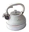 Металевий чайник Edenberg EB-8856 зі свистком 3 л Білий - мініатюра 1
