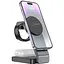 Беспроводная зарядка подставка Hoco CQ3 для iPhone iWatch/Airpods на 5-15W QI 3А черная - миниатюра 3