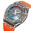 Наручний годинник 2100OG Помаранчевий Skmei acs0030288 - мініатюра 2