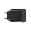 Мережевий зарядний пристрій Wiwu Wi-U002 Type C PD+QC Charger EU Plug Чорний - мініатюра 2