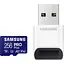 Карта памяти Samsung microSDXC 256GB Class 10 UHS-I U3 V30 A2 PRO Plus + W/Reader (MB-MD256SB/WW) (112860) - миниатюра 1
