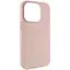 Чехол Epik Silicone Case Full Protective AA NO LOGO для Apple iPhone 15 Pro 6.1 Розовый/Pink Sand - миниатюра 2