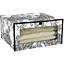Органайзер Idea Home Anthracite Flowers NP-256 для белья 40x32x20 см (NP-256 ткан. с/кр д/обувь Anthracite Flowers) - миниатюра 1