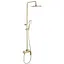 Душова система Rea Avalon brushed gold з виливом REA-P2400, Золотий - мініатюра 1