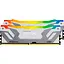Модуль пам'яті Kingston Fury DDR5 48GB (2x24) 8400MHz Renegade RGB White XMP (KF584CU40RWAK2-48) - мініатюра 1