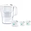 Фільтр-глечик Brita Aluna Memo MXPro 2.4л White + 3 картрижда (1053054) [150408] - мініатюра 1