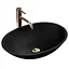 Умивальник Rea Della Black Matt накладний REA-U0274, Чорний матовий - мініатюра 1