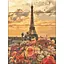 Картина за номерами на дереві Ейфелева башня ArtStory 30х40 см кольорова 000169579 - мініатюра 1