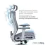 Офісне крісло OfficePro Balance OC620-G-DG-DG (OC620-G-DG-DG) - мініатюра 13