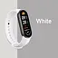 Ремешок для фитнес-браслета Lemfo для Xiaomi Mi Band 8 и 9 белый - миниатюра 2
