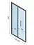 Душевая кабина Rea Rapid Fold 90x80 black REA-KPL-09913, Черный матовый, Универсальная, прозрачная - миниатюра 5