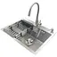 Комплект мийка + змішувач Romzha Arta U-550S (C) - мініатюра 1