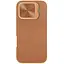Кожаный чехол-книжка Nillkin Qin Prop для Apple iPhone 16 Pro 6.3 Brown - миниатюра 2