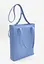 Шкіряний шоппер Nancy блакитний - мініатюра 3