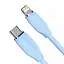 Кабель Baseus Jelly Liquid Silica Gel Fast Charging Data Cable Type-C to iP 20W 2m Blue - мініатюра 3