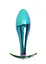 Анальна пробка Jewellery Multicolour Plug Clear L 10.5 см (мульті) - мініатюра 1