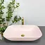 Умивальник VBI Avezzano pink matt накладний VBI-014405, Цветной - мініатюра 1
