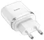 Зарядний пристрій Hoco C12Q Smart Адаптер мережевий блок живлення 18 Вт білий - мініатюра 2