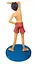 Коллекционная фигурка Banpresto Ван Пис Монки Д. Луффи One Piece Monkey D. Luffy 17 см B OP MDL 17 - миниатюра 3