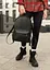 Женский рюкзак Sambag Brix Classic черный 35 х 25 х 12 см (14511001) - миниатюра 3