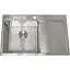 Накладна мийка на кухню Nett NS-7848(R) з правим крилом 1.5 мм - мініатюра 8