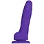Реалістичний фалоімітатор Strap-On-Me Soft Realistic Dildo Violet - Size M - мініатюра 1