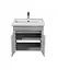 Тумба Мойдодир Smart Loft 60-A з умивальником Cersanit Como 60 Сірий - мініатюра 4