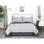 Комплект постельного белья Soho Gray Евро с легким одеялом 200 х 230 см (03-BT-7173-Gray) - миниатюра 4