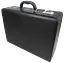 Большой дипломат Portfolio с расширением из эко кожи черный sum0028875 - миниатюра 3
