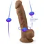 Фаллоимитатор SilexD Johnny Caramel (MODEL 1 Size 7in) - миниатюра 6