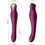 Смарт-вибратор-пульсатор Zalo King Velvet Purple кристалл Swarovski - миниатюра 3
